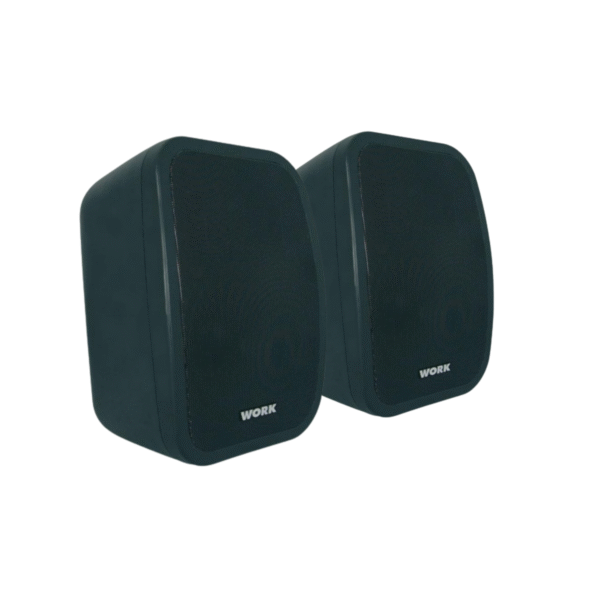 Caixa de som externa IP65 preta – NEO 5 IP (par)