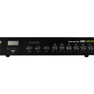 Amplificador de som profissional 120W USB bluetooth – AML 120 USB