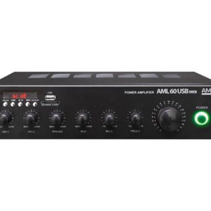 Amplificador de som profissional 60W bluetooth – AML 60 USB MKII