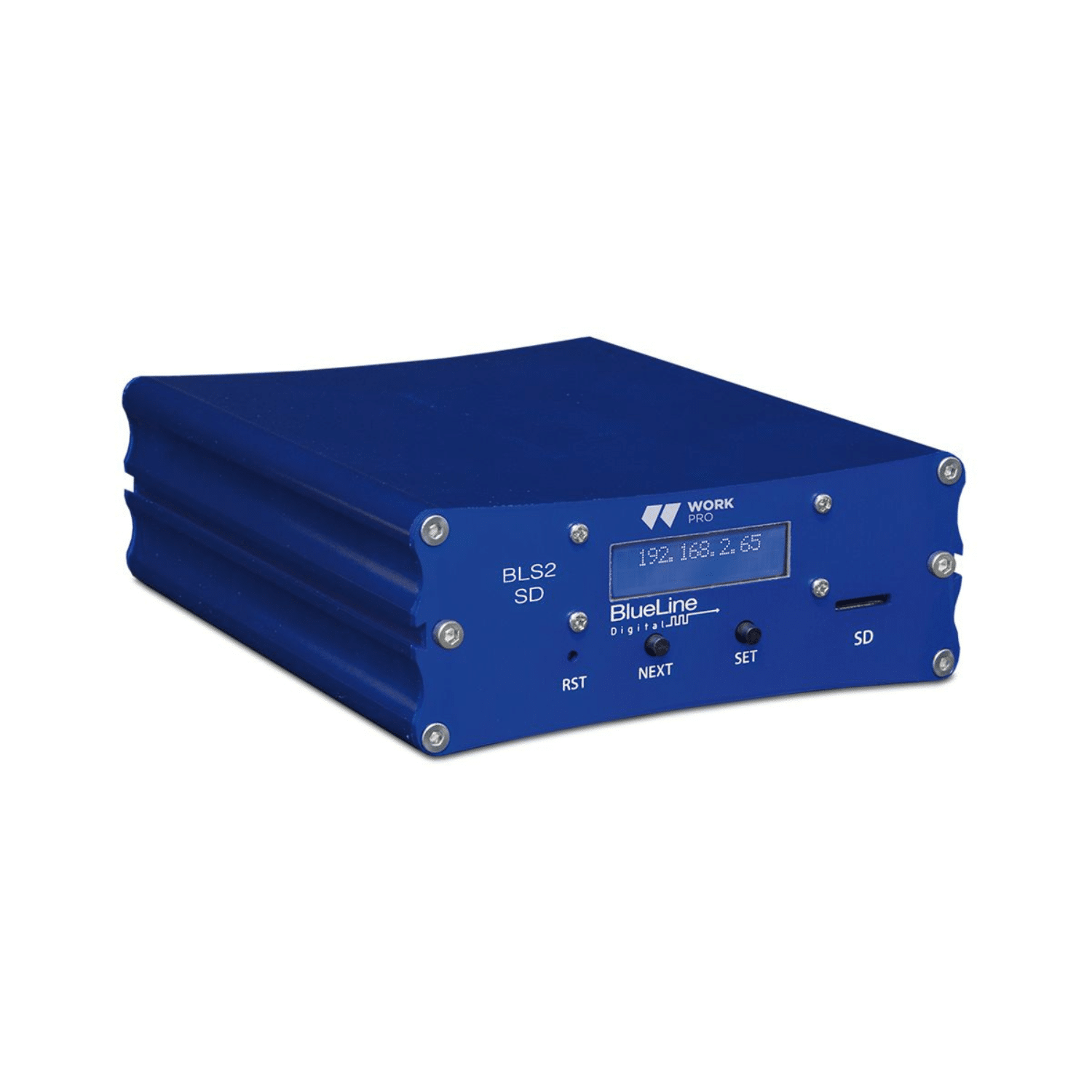 Áudio por IP – Transmissor player com cartão SD BLS2 SD MKII
