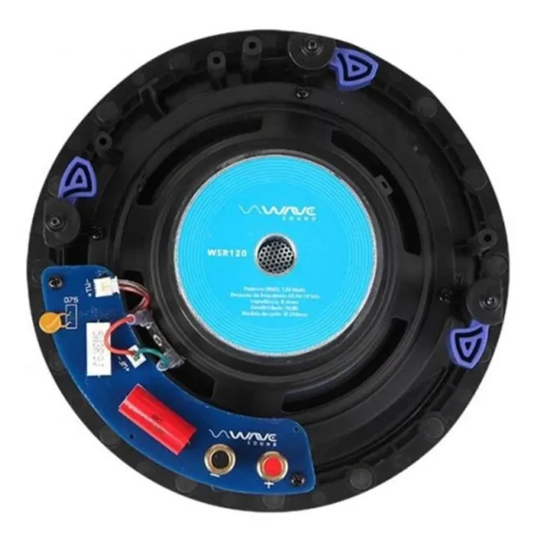 Wave Sound Wsr120 Tela Slim 120w Caixa De Som De Embutir - Imagem 2
