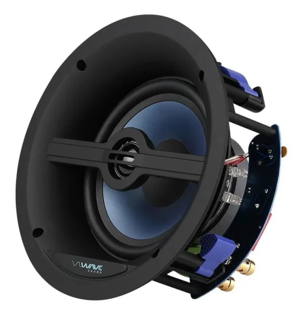 Wave Sound Wsr120 Tela Slim 120w Caixa De Som De Embutir