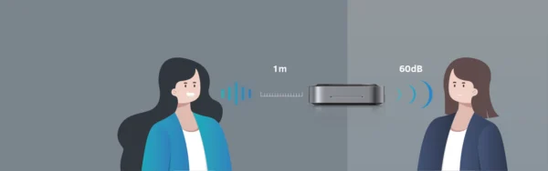 Microfone para vídeo conferência Bluetooth BM35 - Imagem 8