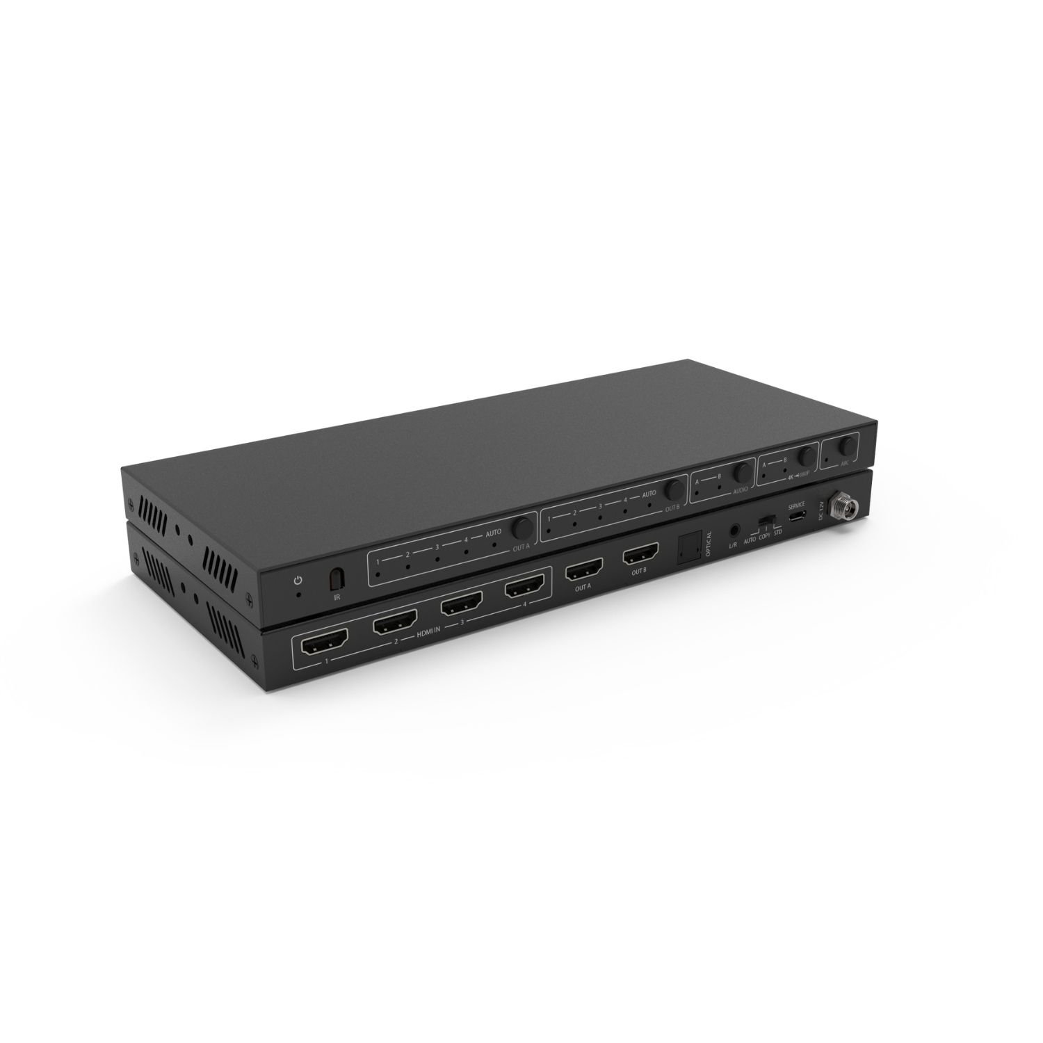 Matriz HDMI 4×2 4K