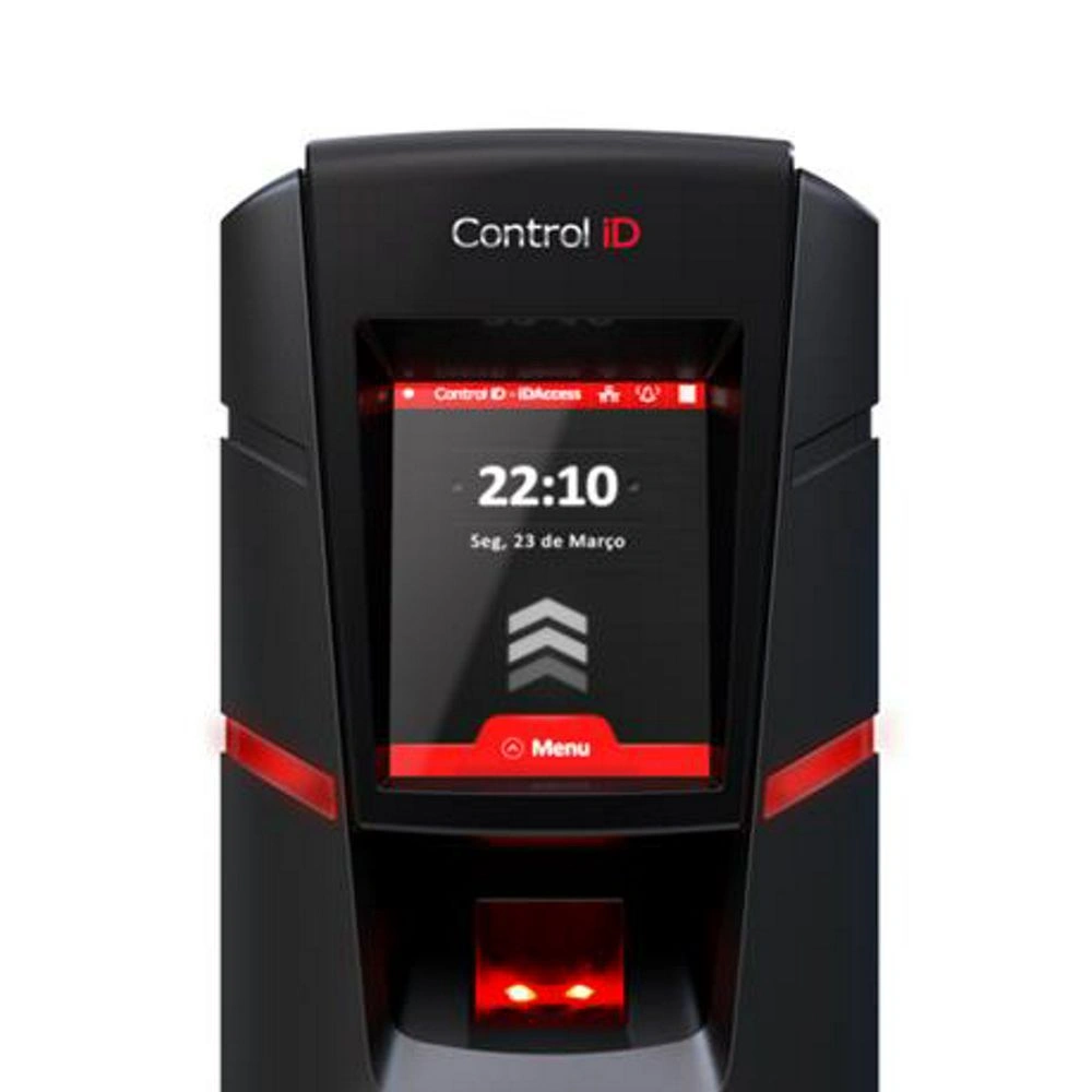 CONTROLE DE ACESSO IDFIT 4X2 PRETO BIO + PROXIMIDADE 125 KHZ